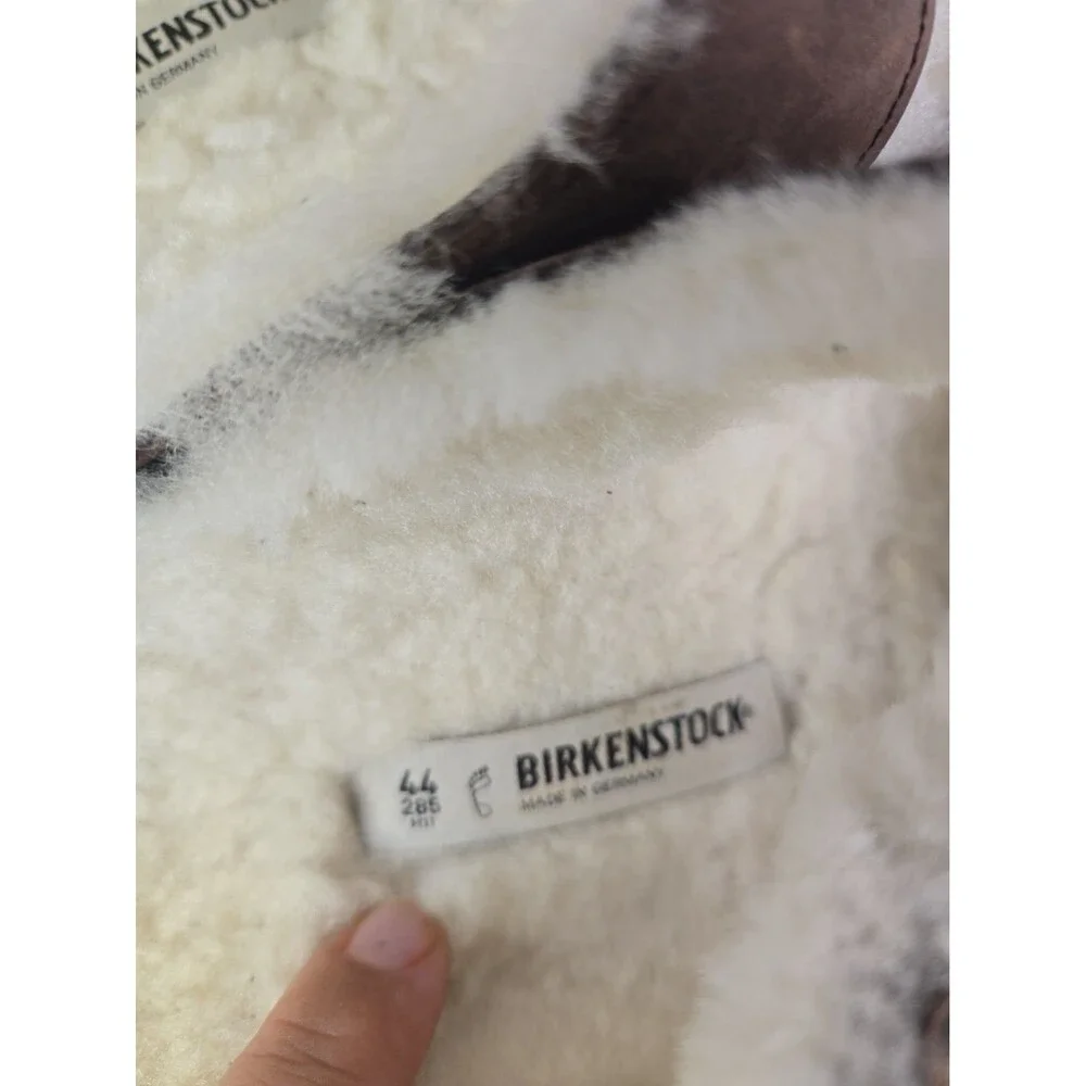 Birkenstock Arizona Fur Shearling Habana mens Size EU44/ US11